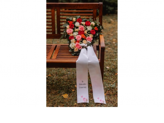Herz bunte Rosen Nr.22