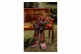 Gesteck rote Rosen und Kamille Nr.9